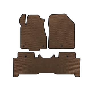 Tapis de sol EVA (2 Rangées, Marron) Acura MDX 2007-2013