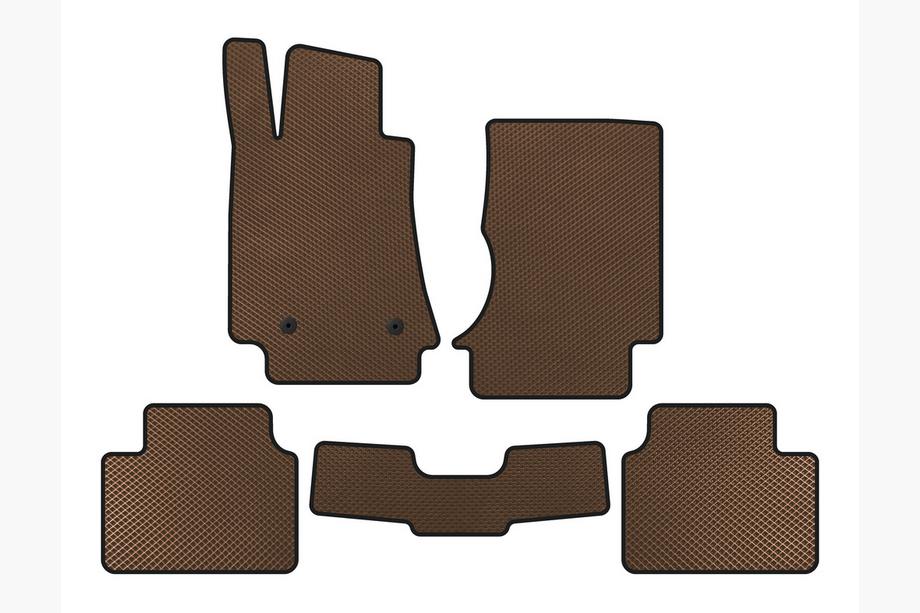 Alfa Romeo Giulia 2016-2022 Tapis de sol EVA (Marron) Image