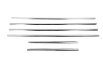 Toyota Land Cruiser Prado 120 2002-2009 Encadrement de vitres exterieur inox (6 pcs) Carmos - Acier Inoxydable Turc photo 5