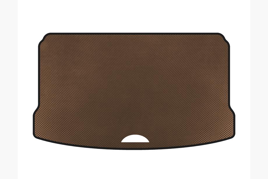 Mini Cooper F55/56/57 2014-2023 Tapis de coffre EVA (pour S F55, 5 portes, Marron) Image