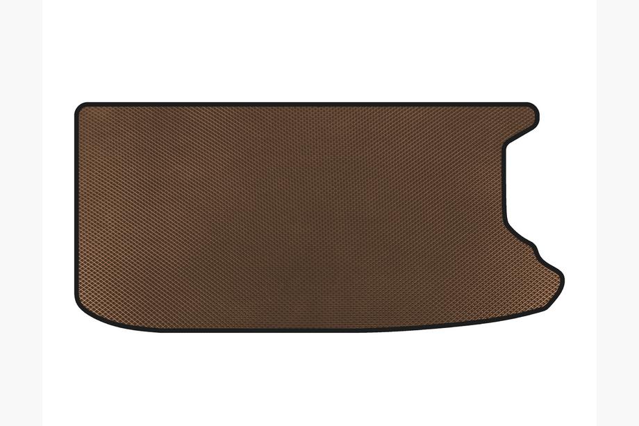 Fiat 500/500L 2013-2022 Tapis de coffre EVA (HB, Électrique, Marron) Photo 1