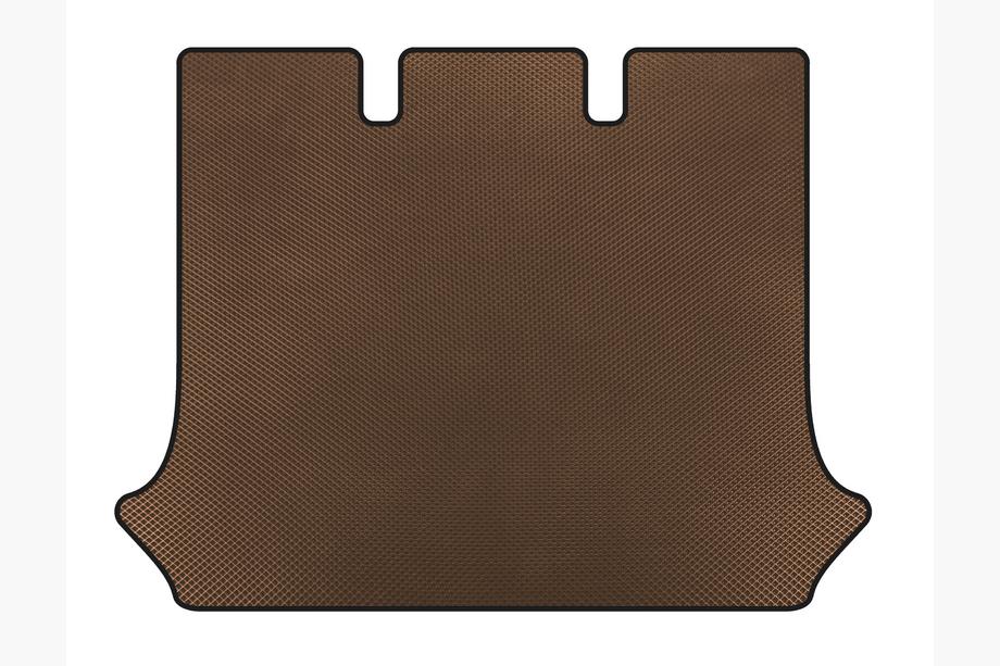 Fiat Doblo I 2001-2005 Tapis de coffre EVA (Marron) Image