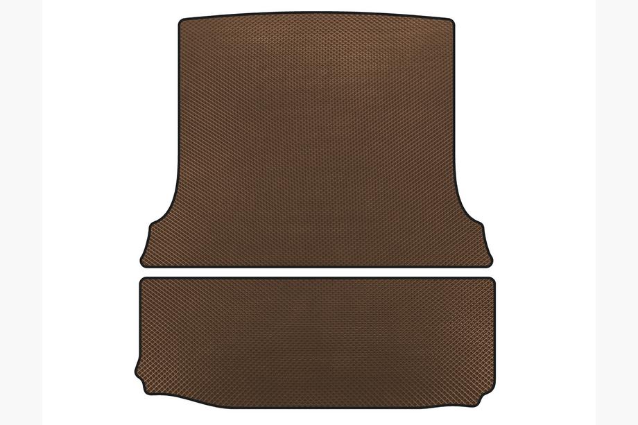 Fiat Fiorino/Qubo 2008-2024 Tapis de coffre EVA (Chargement, Marron) Image