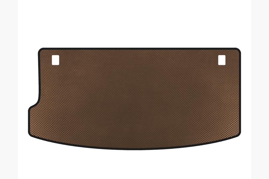 Hyundai I-10 2008-2013 Tapis de coffre EVA (HB, Marron) Image