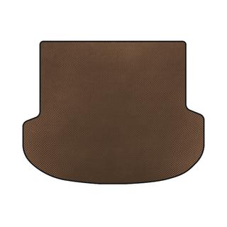 Tapis de coffre EVA (2020-2023, Marron) Hyundai Santa Fe 4 2018-2023