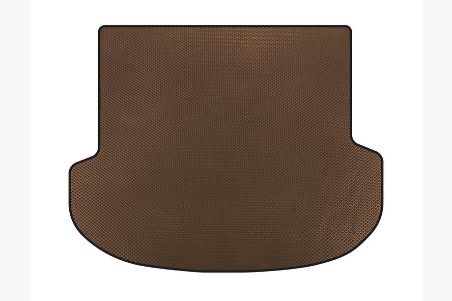 Hyundai Santa Fe 4 2018-2023 Tapis de coffre EVA (2020-2023, Marron) Image