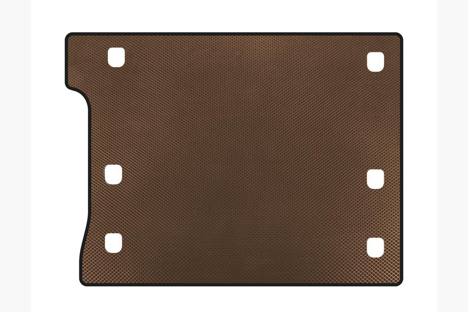 Jeep Wrangler 2018- Tapis de coffre EVA (Rubicon Unlimited/5 portes, Marron) Image
