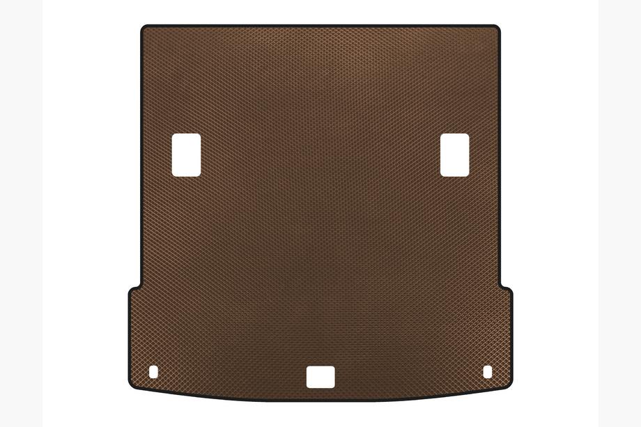 Kia Mohave 2008-2016 Tapis de coffre EVA (Marron) Image