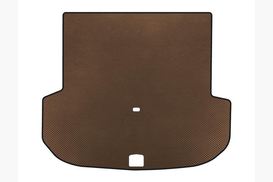 Kia Sorento III UM 2014-2020 Tapis de coffre EVA (2014-2018, 5 places, Marron) Photo 1