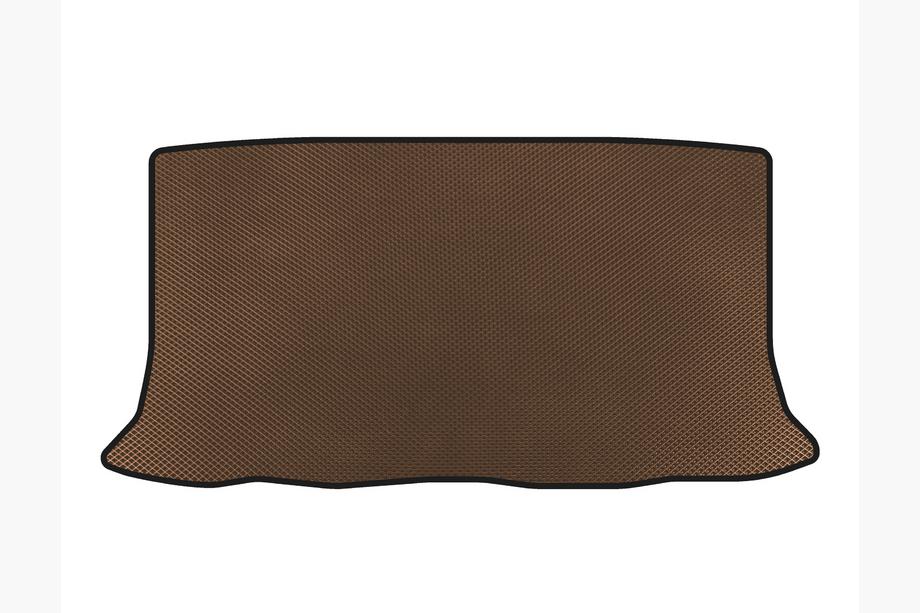 Nissan Micra K12 2003-2010 Tapis de coffre EVA (HB, Marron) Photo 1