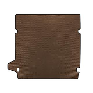 Tapis de coffre EVA (jusqu’à la 2e rangée, Marron) Nissan Pathfinder R51 2005-2014