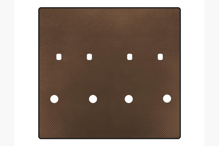 Peugeot Partner/Rifter 2019- Tapis de coffre EVA (Empattement long, Marron) Photo 1