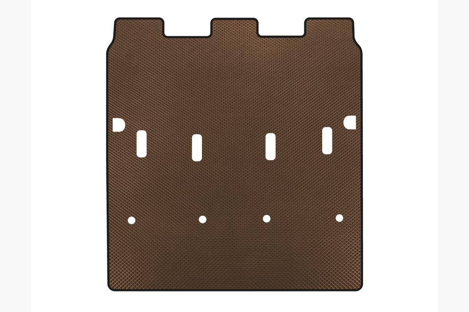 Peugeot Partner/Rifter 2019- Tapis de coffre EVA (7 places/Empattement long, Marron) Image