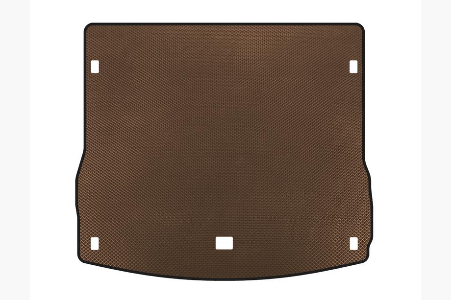 Porsche Macan 2014-2024 Tapis de coffre EVA (2014-2018, Marron) Image