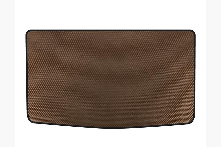 Renault Zoe 2012-2019 Tapis de coffre EVA (HB, Marron) Image