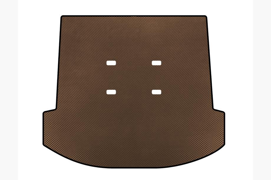 Toyota Fortuner 2006-2015 Tapis de coffre EVA (Marron) Image