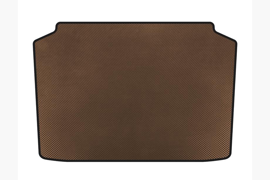 Volkswagen Polo 2001-2009 Tapis de coffre EVA (HB, 3/5 portes, Marron) Image