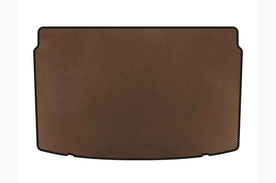 Volkswagen Polo 2017- Tapis de coffre EVA (HB, Marron) Image