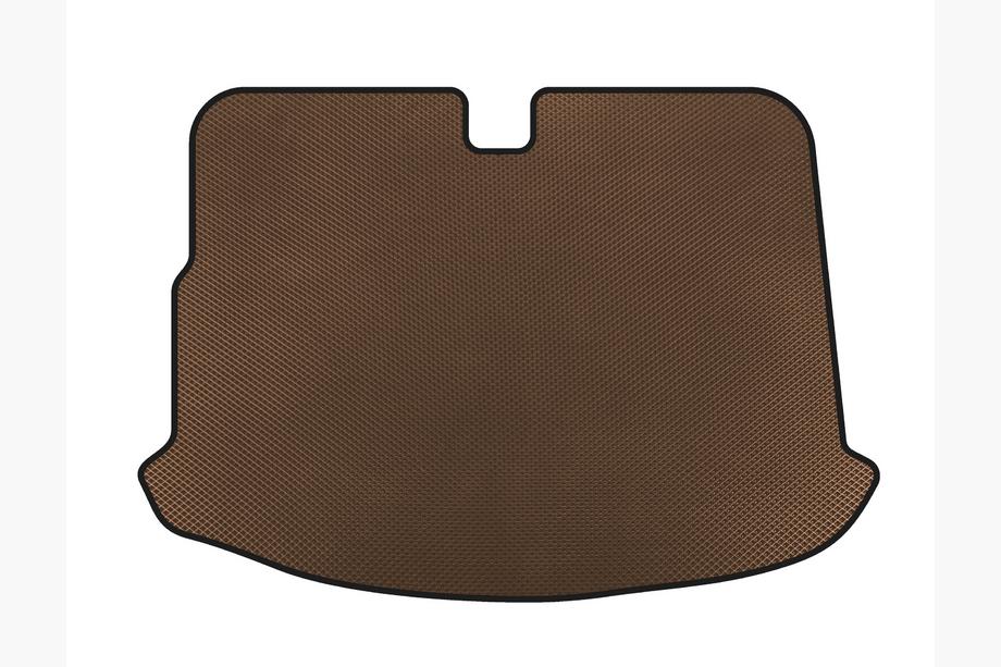 Volkswagen Scirocco 2008-2017 Tapis de coffre EVA (HB, 3 portes, Marron) Photo 1