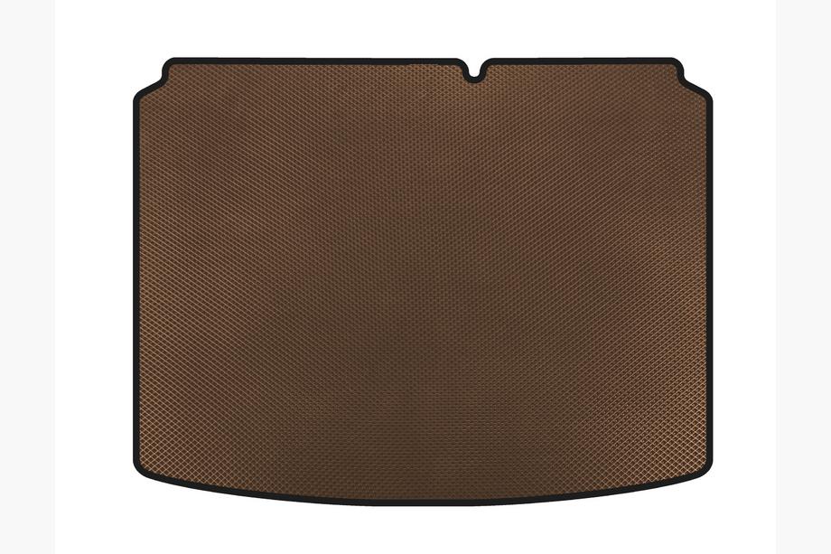Citroen C-4 2004-2010 Tapis de coffre (Coupé, Marron) Image