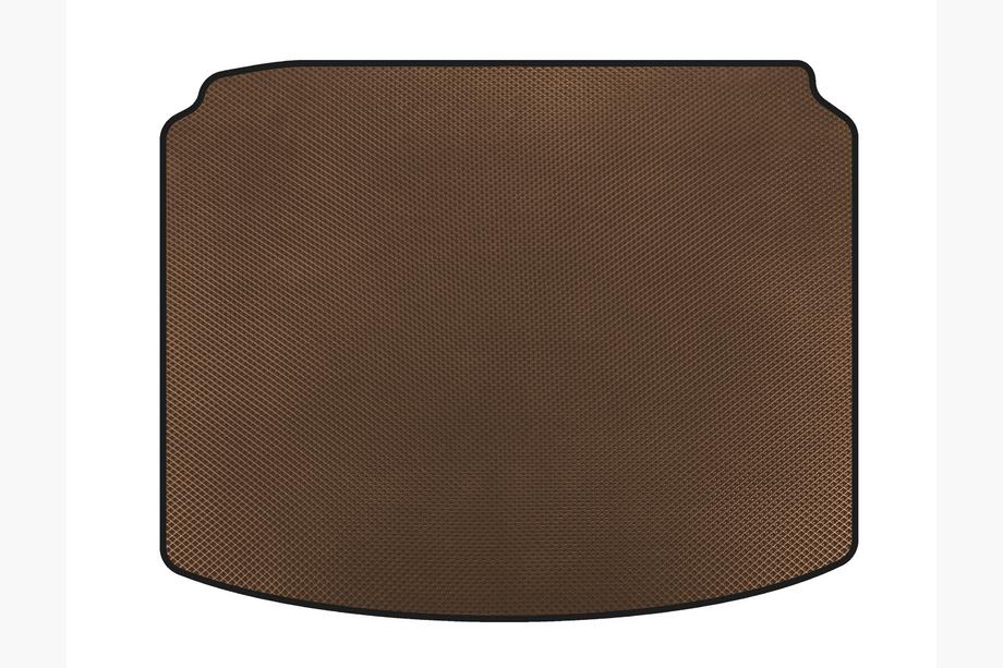 Citroen C-4 2004-2010 Tapis de coffre (HB, 5 portes, Restylage, Marron) Photo 1