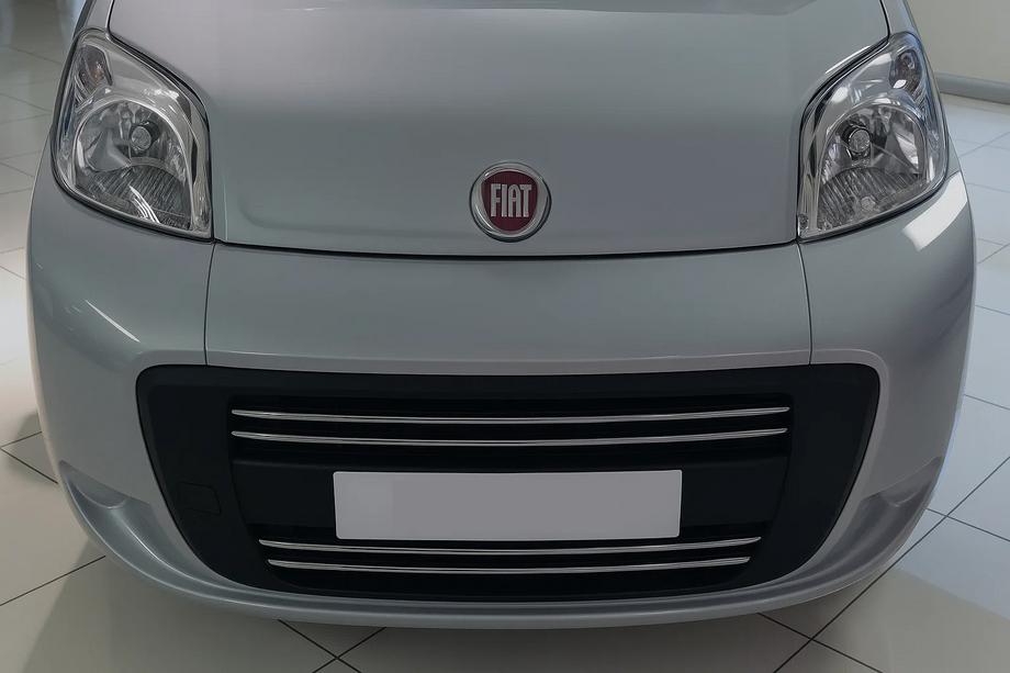 Peugeot Bipper 2008-2017 Cache calandre (4 pièces, inox) Image