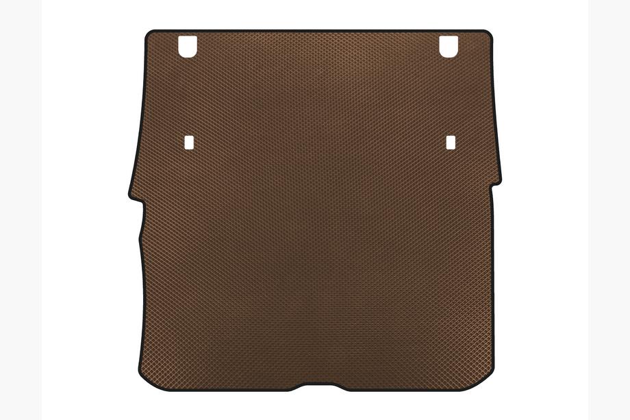 Honda Pilot 2015-2022 Tapis de coffre EVA (2015-2018, sans 3e rangée, 8 places, USA, Marron) Image