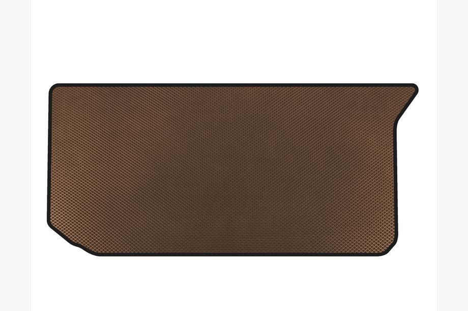 Smart 2007-2014 Tapis de coffre (Coupé, Marron) Image