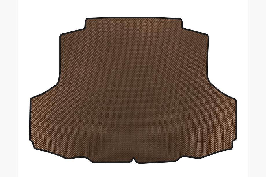 Mitsubishi Lancer 9 2004-2008 Tapis de coffre (SD, Marron) Image