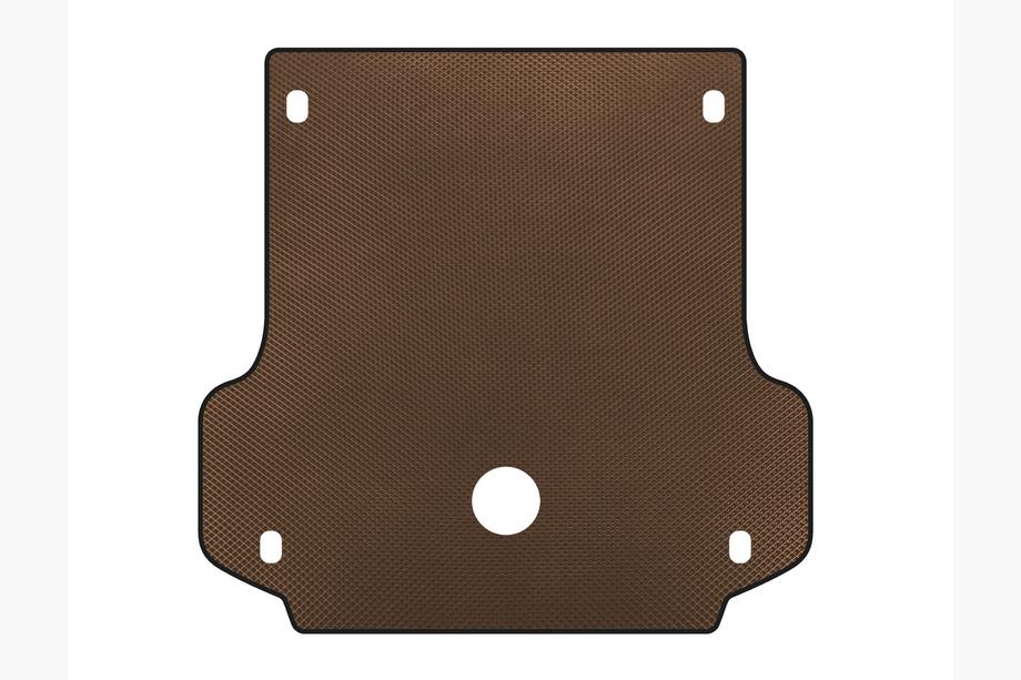Mitsubishi Pajero Sport 2008-2015 Tapis de coffre EVA (2008-2013, Marron) Photo 1