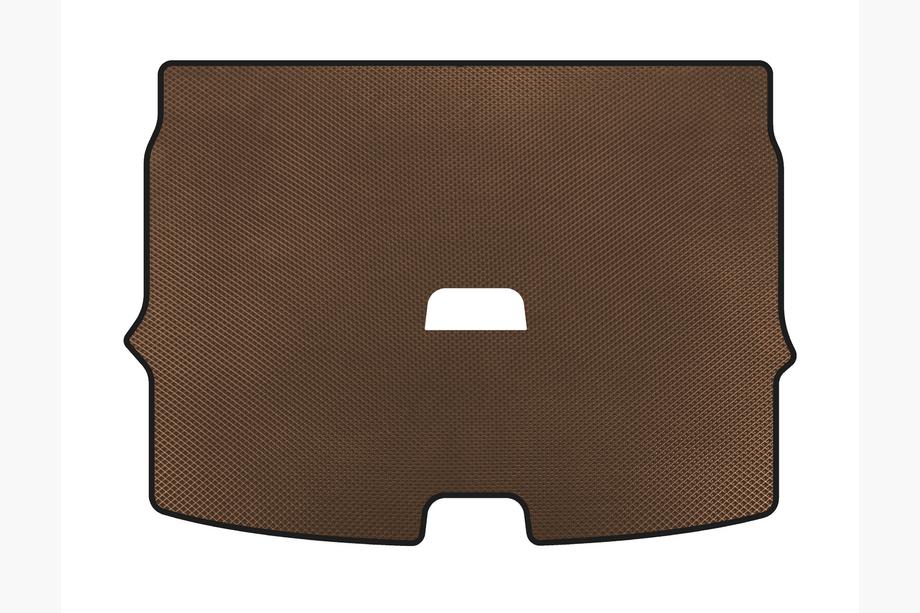 Nissan Qashqai 2014-2021 Tapis de coffre (pour Rogue Sport, Marron) Image