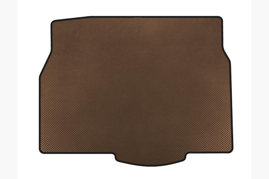 Opel Astra H 2004-2013 Tapis de coffre (2007-2013, HB, 5 portes, Marron) Image