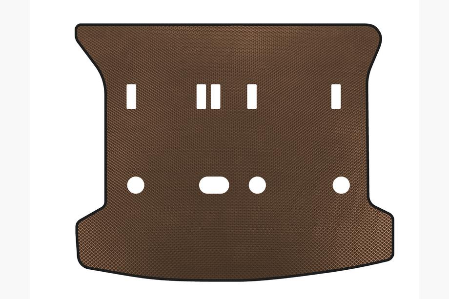 Peugeot 307 2001-2008 Tapis de coffre EVA (SW, Marron) Image