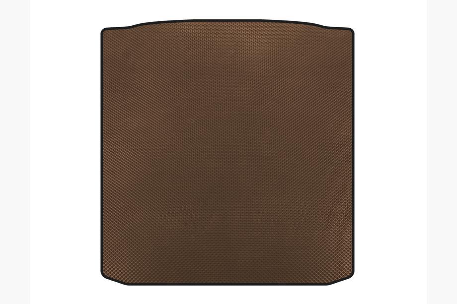 Skoda Superb 2009-2015 Tapis de coffre (plancher double simple, SW, Marron) Image