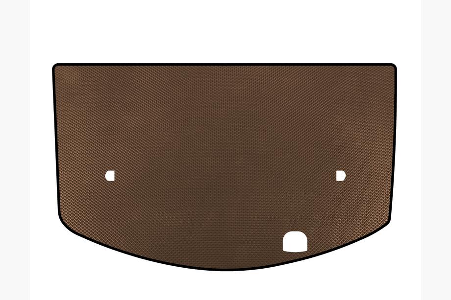 SsangYong Action 2005-2018 Tapis de coffre (2005-2013, Marron) Image