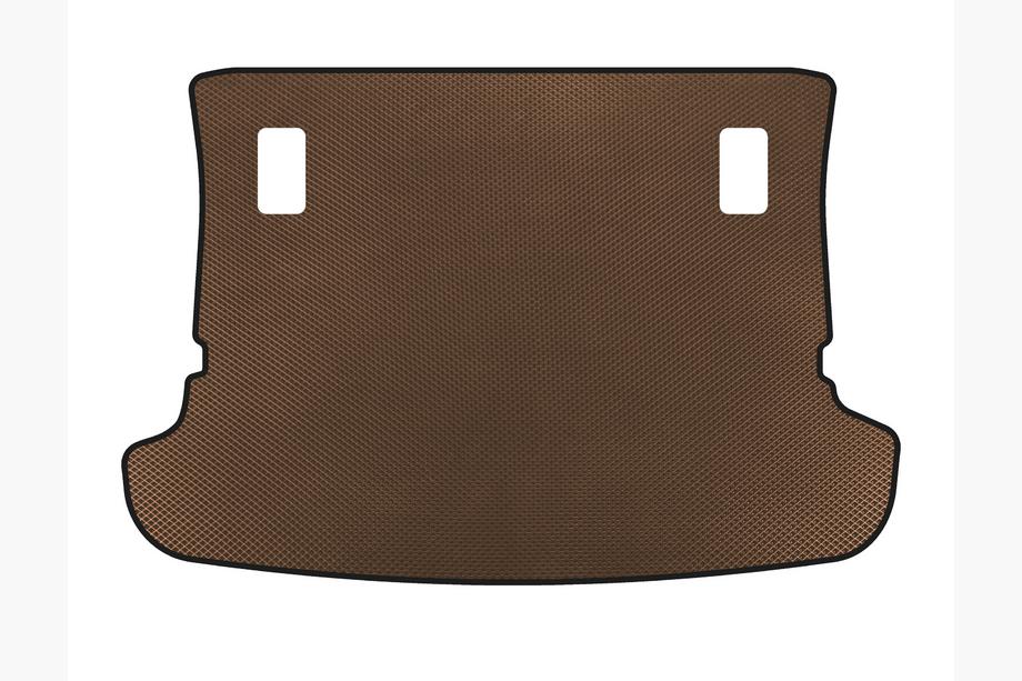 Toyota Corolla Verso 2004-2009 Tapis de coffre EVA (7 places, Marron) Image
