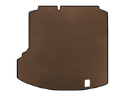 Volkswagen Jetta 2006-2011 Tapis de coffre (SD, Marron) photo 1
