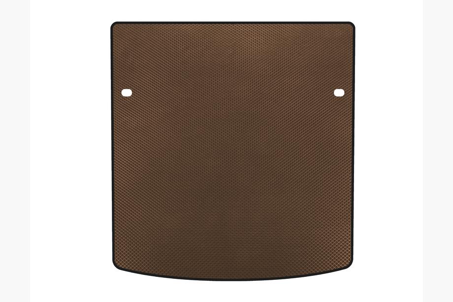 Volkswagen Tiguan 2016-2023 Tapis de coffre (7 places, Mexique, Allspace, Marron) Photo 1