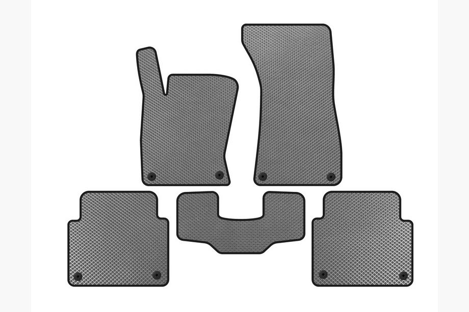 Audi A8 2002-2009 Tapis de sol EVA (Short, Gris) Image