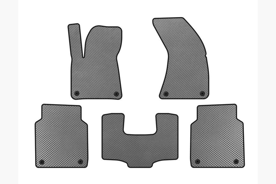 Audi A8 2010-2018 Tapis de sol EVA (Long, Gris) Image
