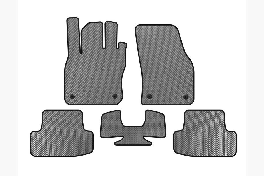 Audi Q2 2016- Tapis de sol EVA (Gris) Image
