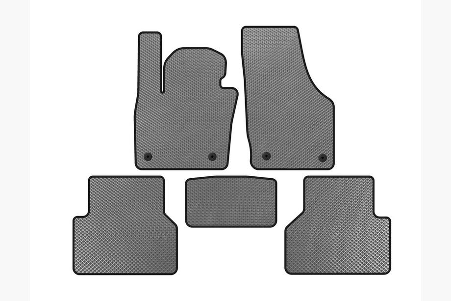 Audi Q3 2011-2019 Tapis de sol EVA (Gris) Image