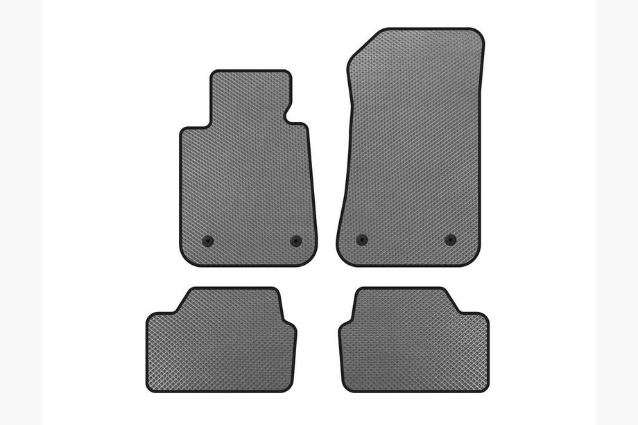 BMW 1 Series E81/E82/E87/E88 2004-2011 Tapis de sol EVA (Gris) Image