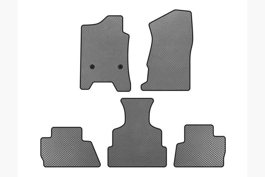 Chevrolet Tahoe 2014-2019 Tapis de sol EVA (2014-2020, Gris) Image