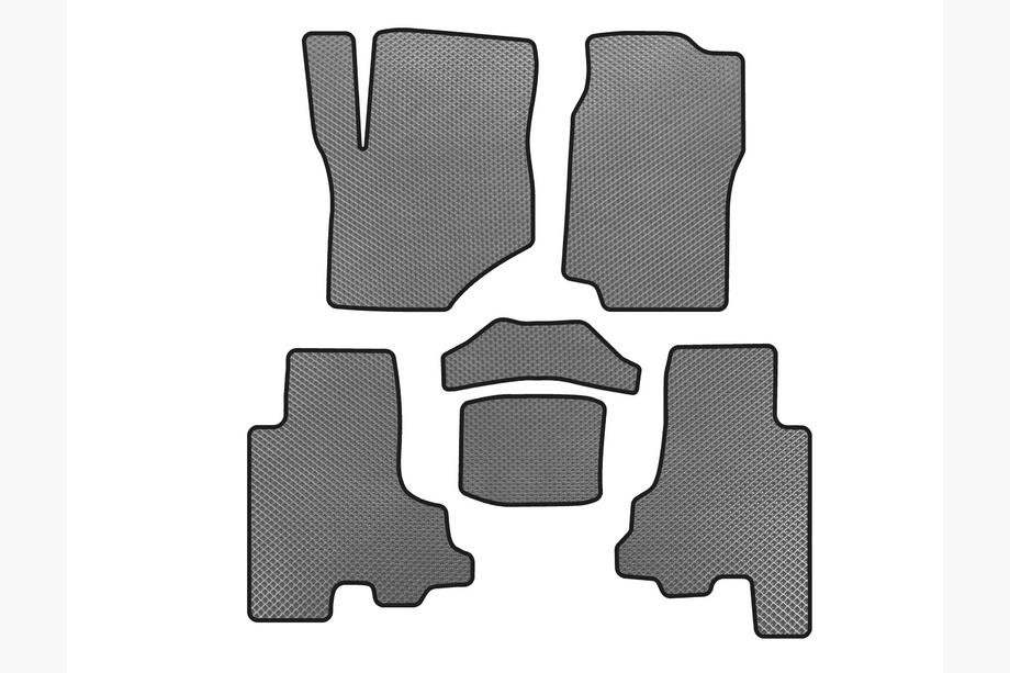 Chevrolet Trailblazer 2002-2012 Tapis de sol EVA (Gris) Image