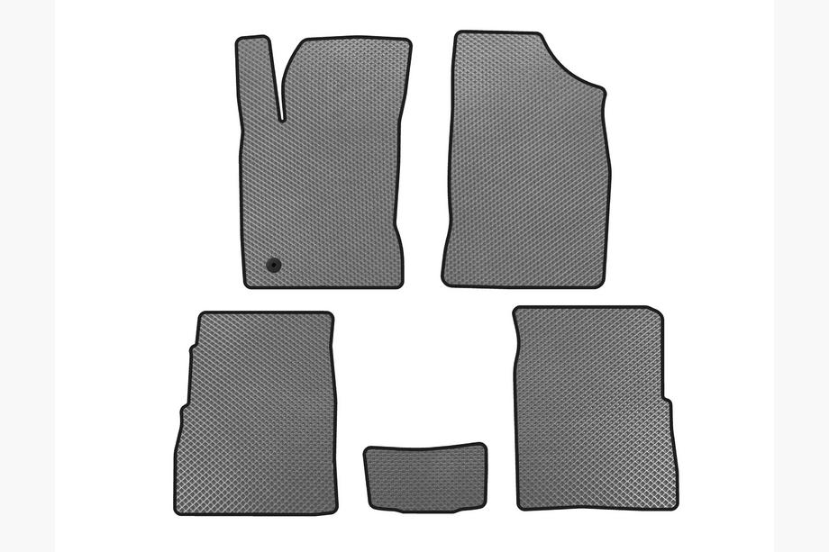 Chrysler PT Cruiser 2000-2010 Tapis de sol EVA (HB, 5 Portes, Restylage, Gris) Image