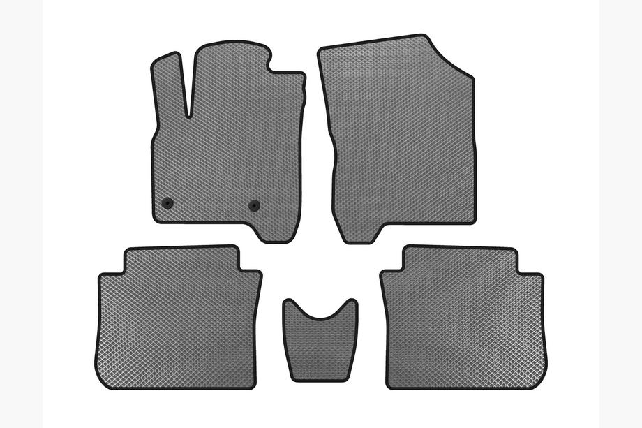 Citroen C-3 Picasso 2010-2017 Tapis de sol EVA (Gris) Image