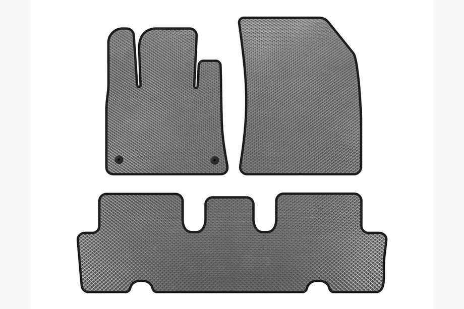 Citroen C-4 Picasso 2013–2022 Tapis de sol EVA V1 (2 Rangées, Gris) Image