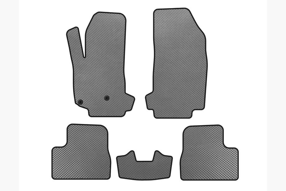 Citroen DS-3 2009-2016 Tapis de sol EVA V-2 (Gris) Image