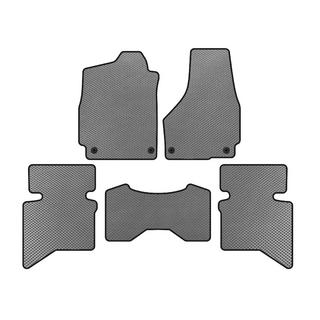 Tapis de sol EVA (2009+, 5 places/Double Cabine, Gris) Dodge RAM (DS/DJ/D2) 2009–2024